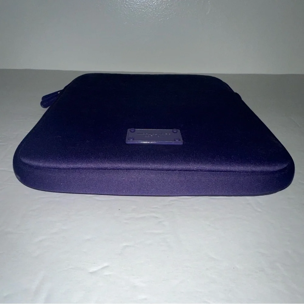Michael Kors Purple Padded zip around iPad holder